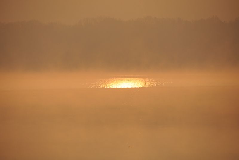 Wieder Seerauch zu sehen
